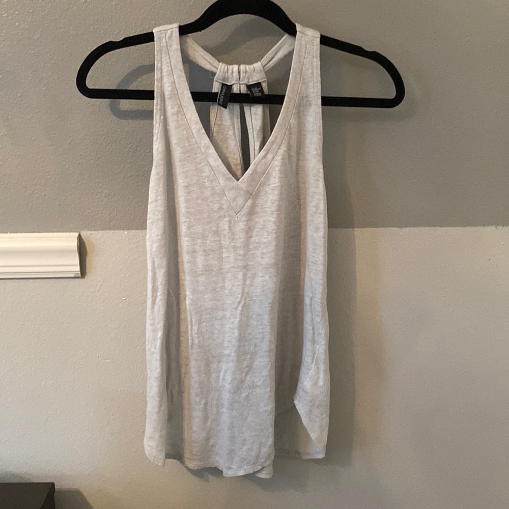 Baby blue racer back tank #257